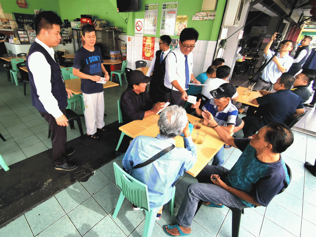 Several smokers at eateries compounded