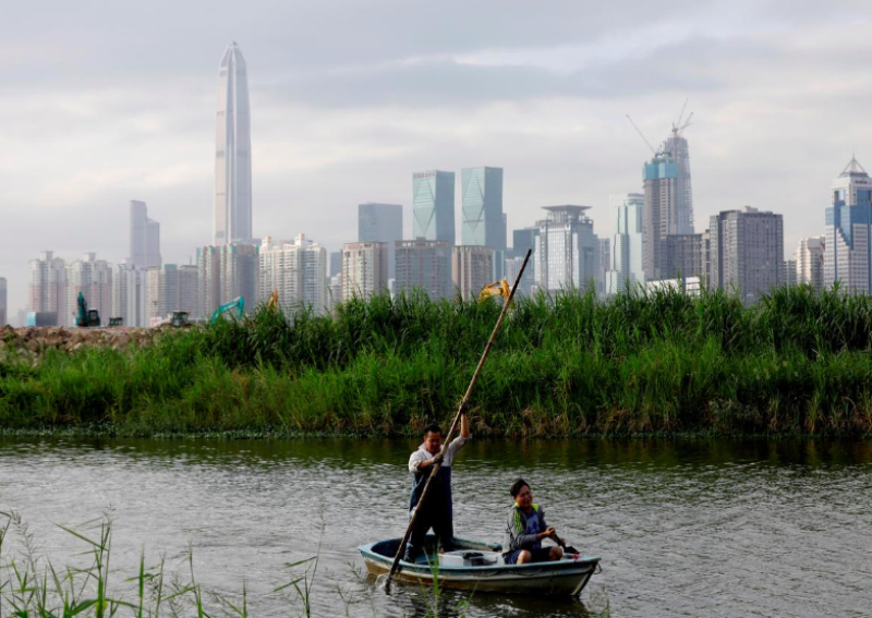 In Hong Kong's tranquil borderlands, two systems co-exist