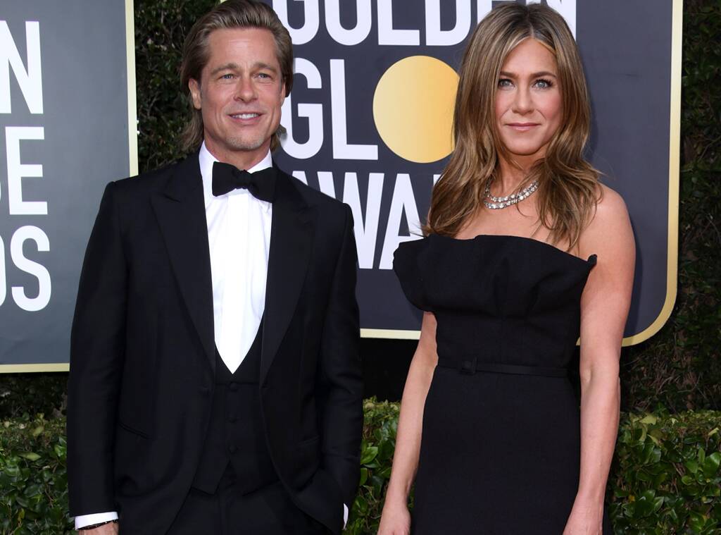 Jennifer Aniston's Reaction During Brad Pitt's 2020 Golden Globes Speech Will Make You Swoon