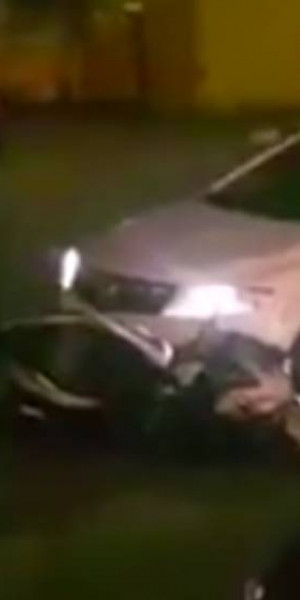 Police investigating viral video of motorcycle being dragged by car in Penang