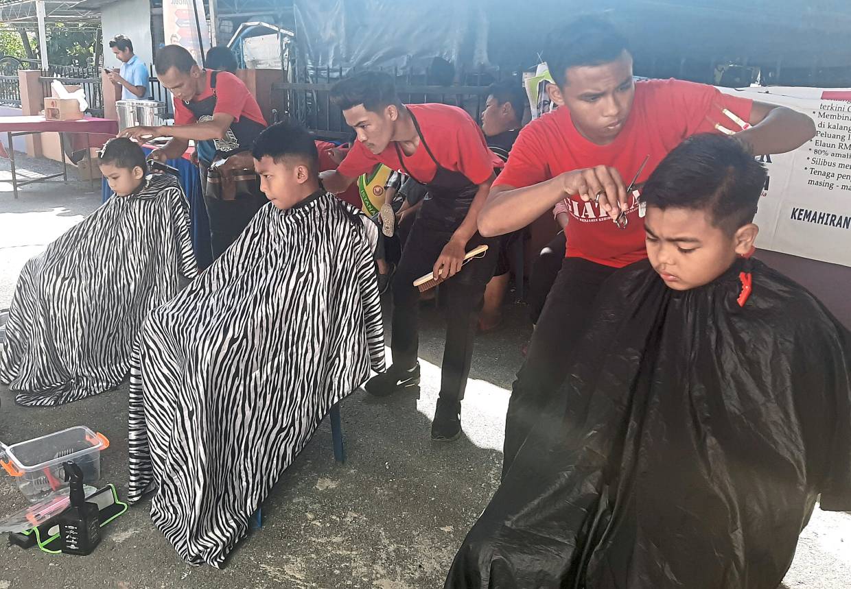 Back-to-school hustle and bustle