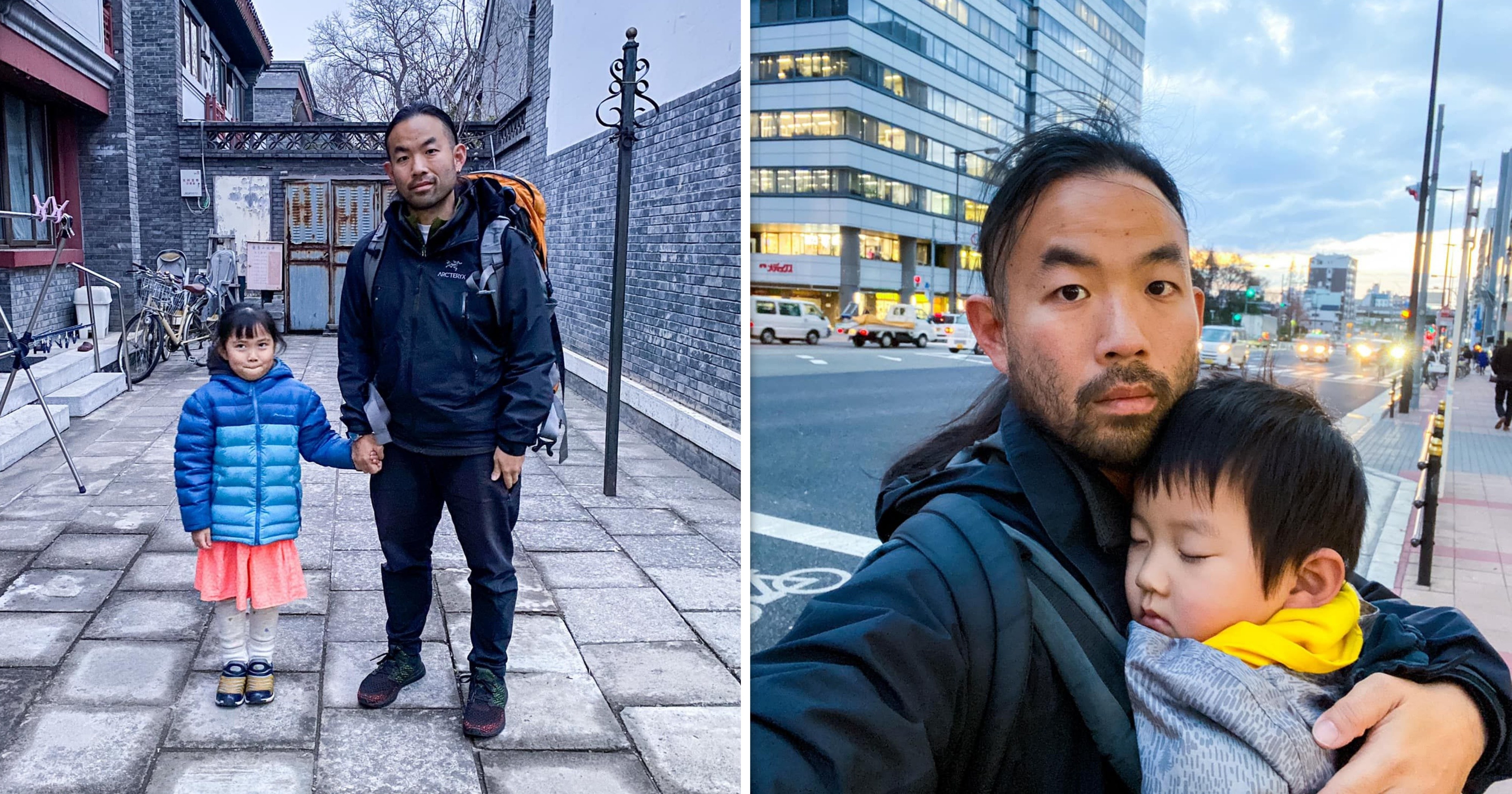 M’sian photographer brings his toddlers on solo travels for bonding & life lessons