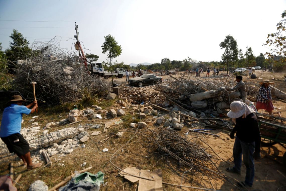 Owners of collapsed Cambodia building charged over deaths of 36 people