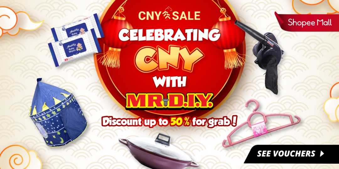 Mr DIY and Shopee join forces for CNY promotion