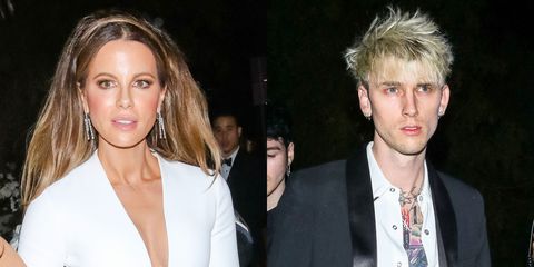 Kate Beckinsale Left a Golden Globes Party With Machine Gun Kelly, a Friend of Her Ex Pete Davidson