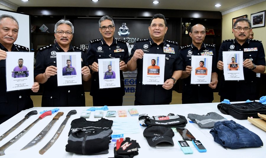 19 Kabali gang members arrested during Op Kelawar