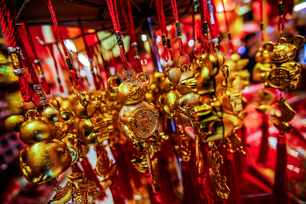 Shoppers flock to Petaling Street for CNY decorations
