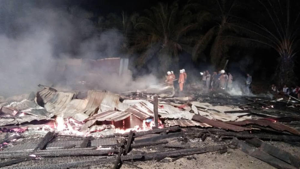 Two workers die in canteen blaze at Bintulu plantation