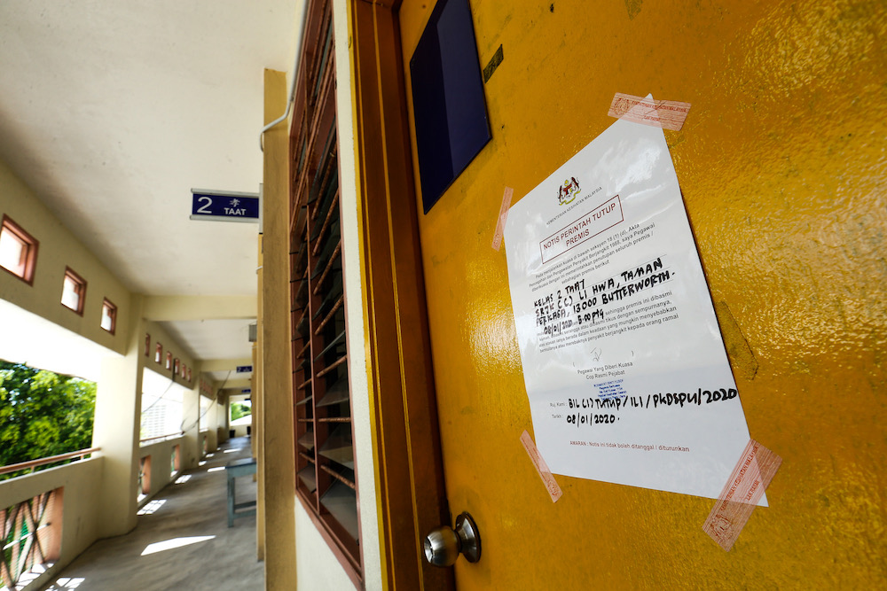 Penang, Perak, N. Sembilan see uptick in influenza cases among schoolchildren