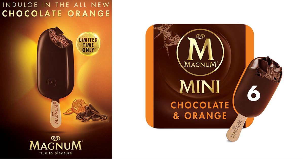 Indulge in the new limited-edition Magnum Chocolate Orange at only S$10.90 for a minipack of six