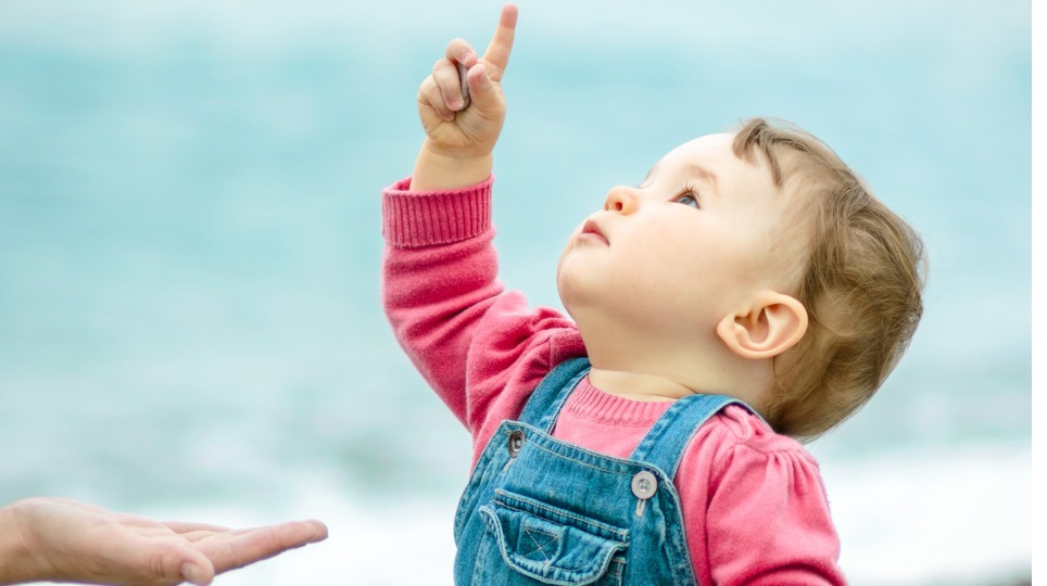 Why pointing is an important milestone for baby
