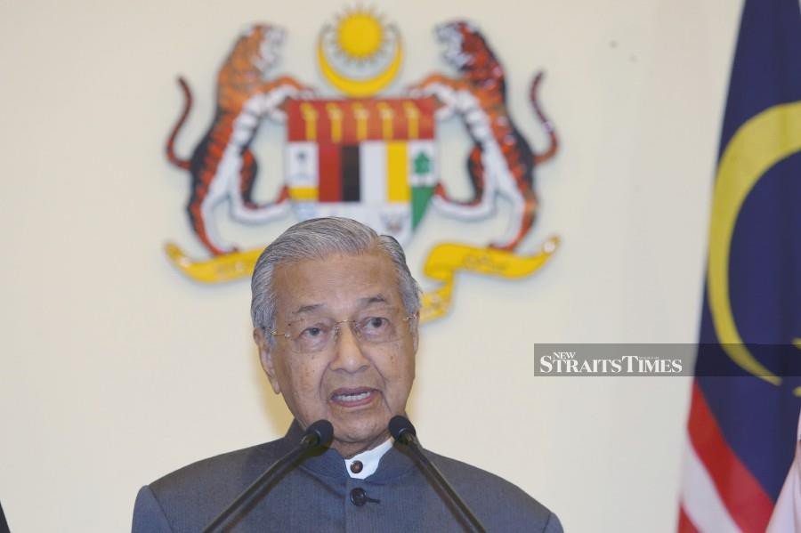 Dr Mahathir appointed interim Education Minister