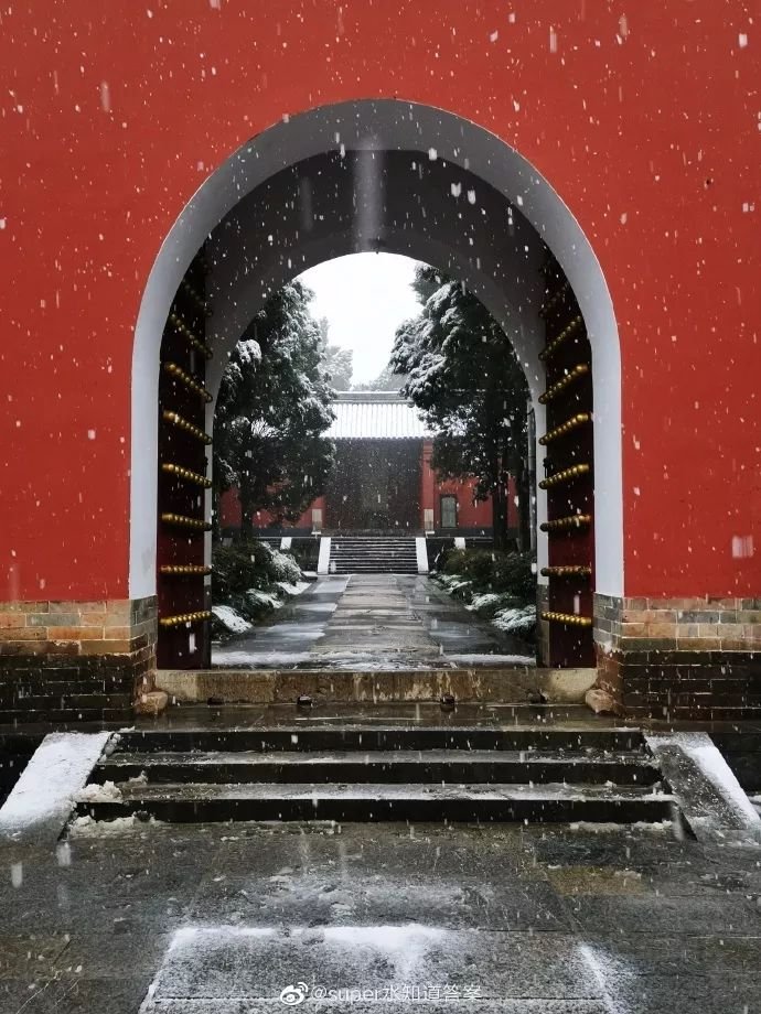 南京的初雪美爆了！100张照片，让你爱上这样温暖的南京！