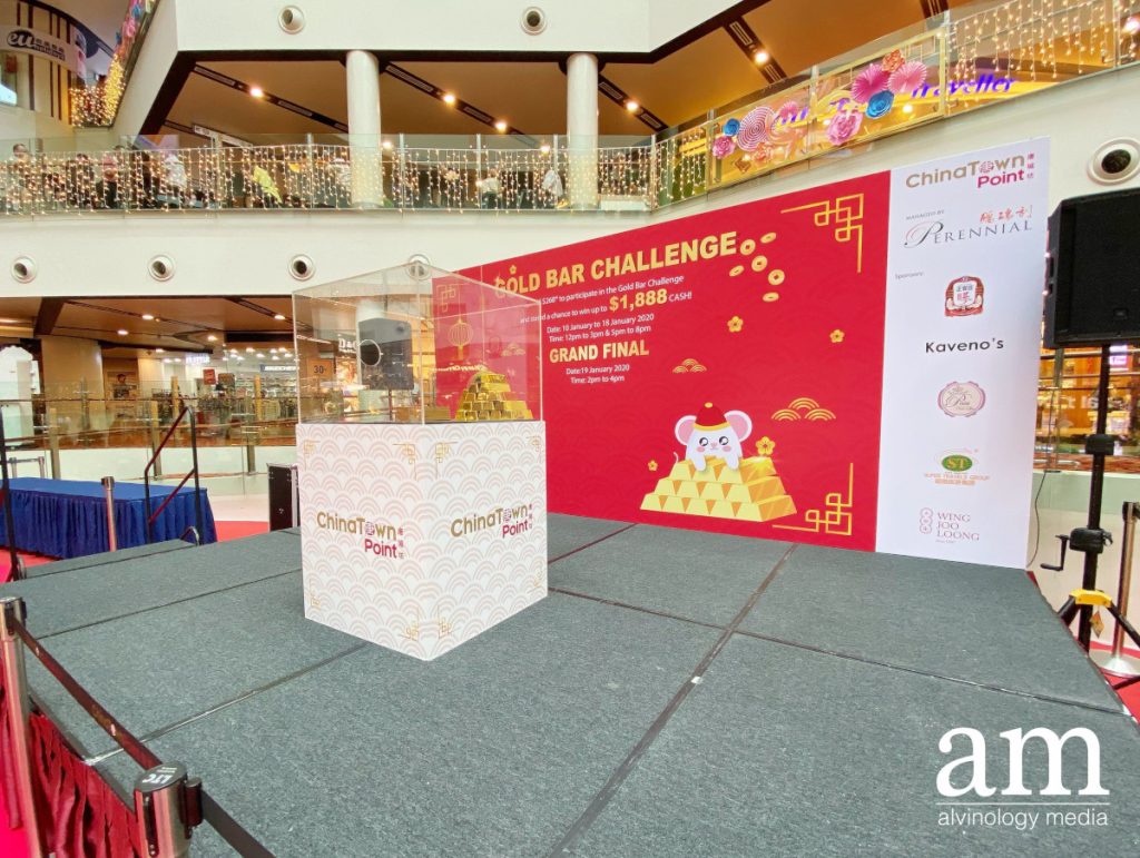 Lift a 10kg gold bar at Chinatown Point and stand a chance to win up to $1,888* CASH!