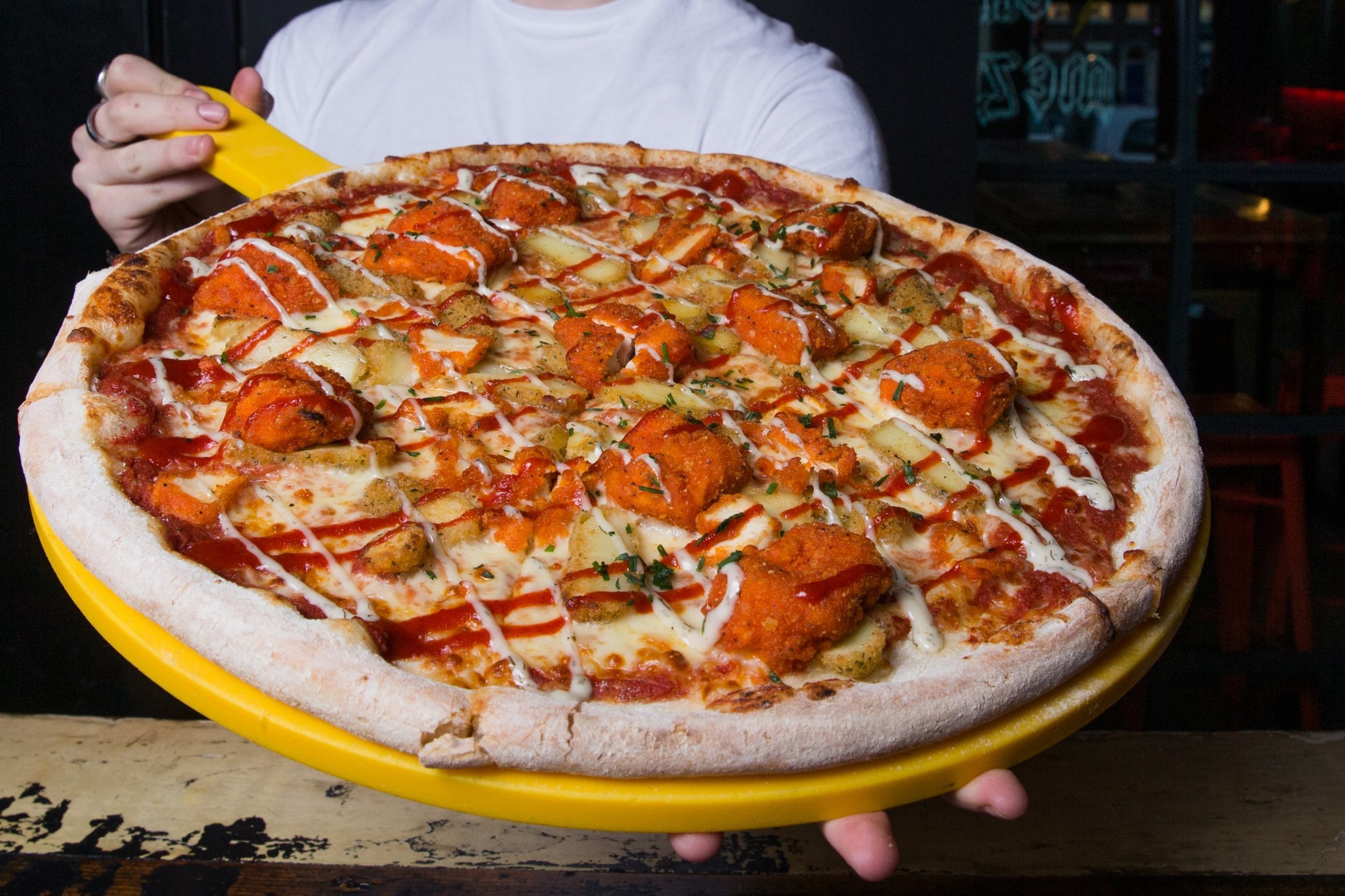A chicken nugget pizza is now a thing thanks to this restaurant