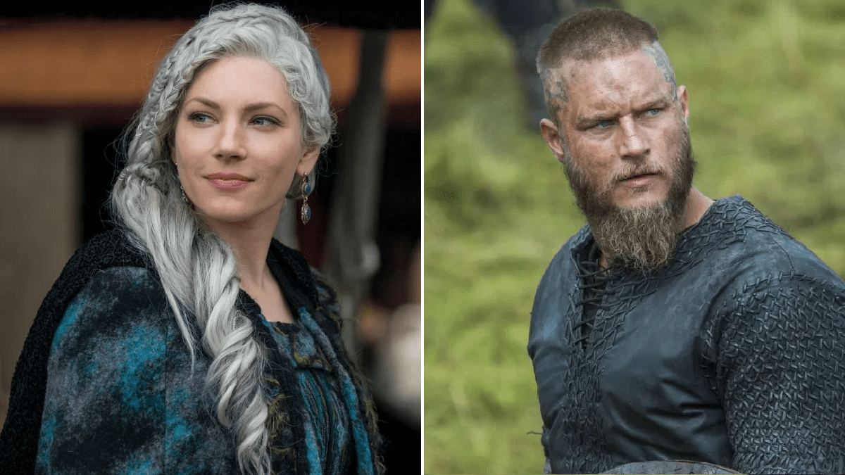 Katheryn Winnick comforts Vikings fans as Queen Lagertha is reunited with Travis Fimmel’s Ragnar