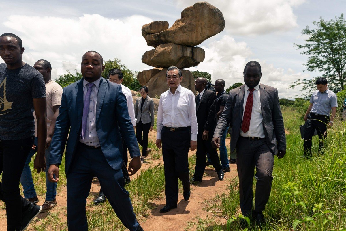 China’s Foreign Minister Wang Yi backs call to lift sanctions on Zimbabwe