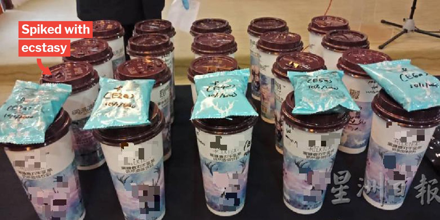 M’sian drug dealers spike bbt with ecstasy & sell them for s$100, get busted by police