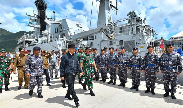 South China Sea: Indonesia scrambles warships and jets after Chinese vessels enter waters