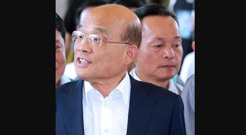 台湾大选：苏贞昌留任行政院长 内阁或轻微调整