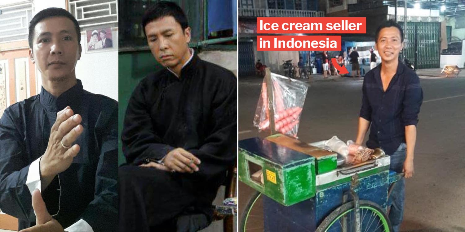 This donnie yen doppelganger makes US believe he retired from ip man 4 to sell ice cream