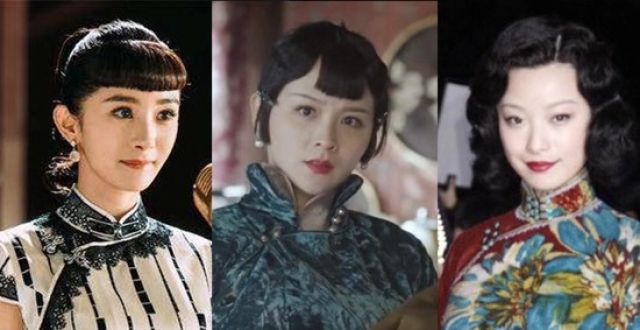 杨幂穿旗袍超温柔，邓莎倪妮走艳丽风，女明星民国造型才最美