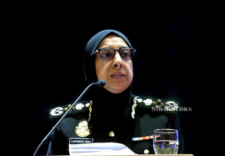 Police record Latheefa Koya's statement