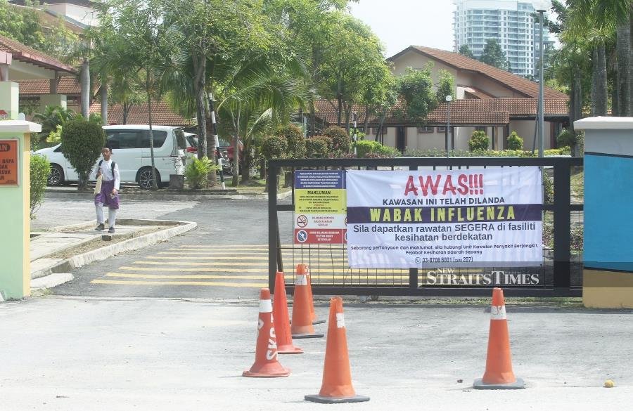 New Influenza A cases reported in Negri Sembilan