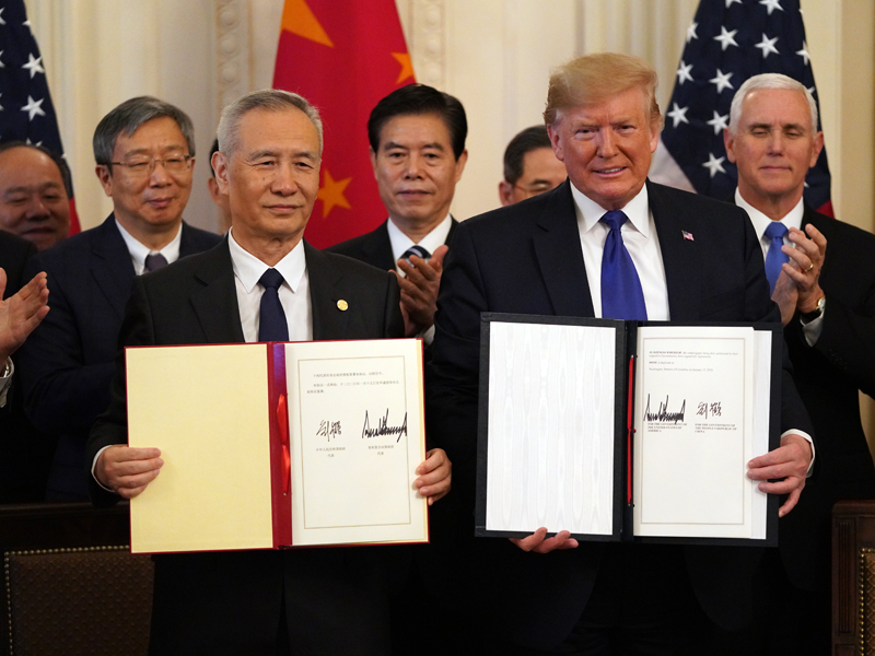 新华社：中美签首阶段协议不意味一劳永逸