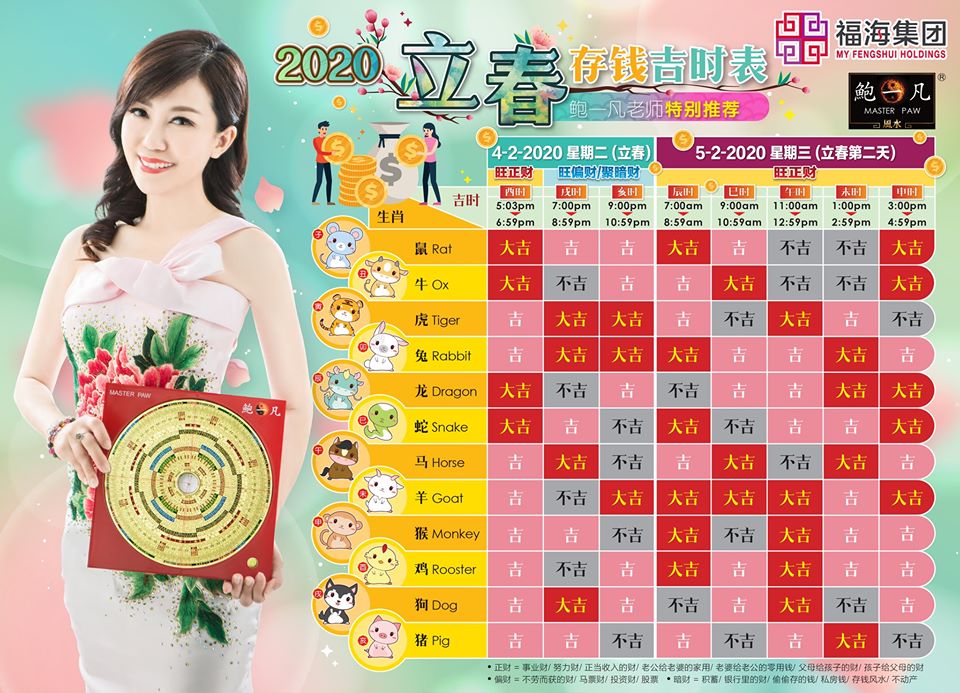 立春存钱吉时表供参考 何时存钱最旺？ 
