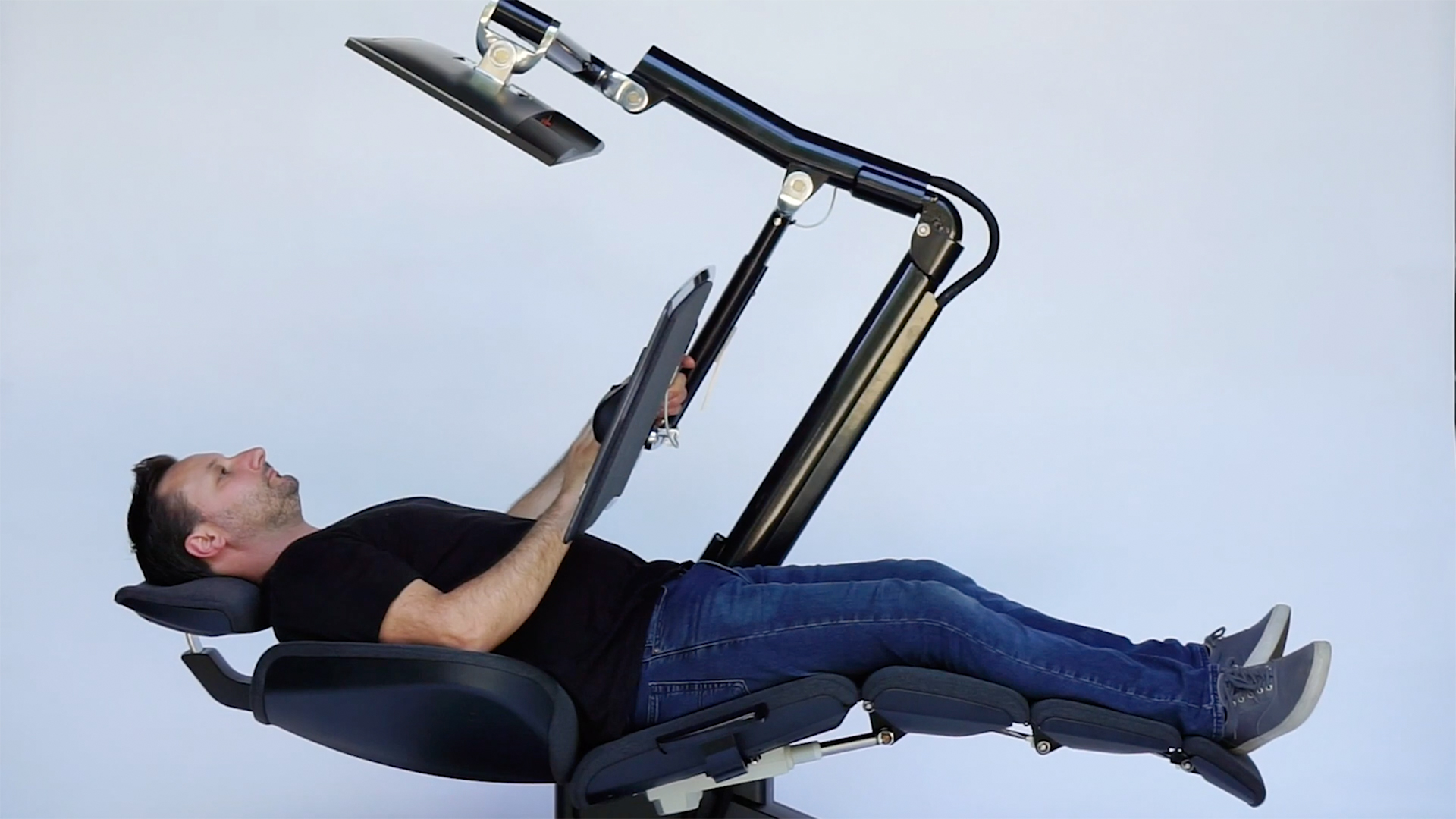 There Is Now a Lay-Down Desk That Lets You Work Horizontally — for $7,650