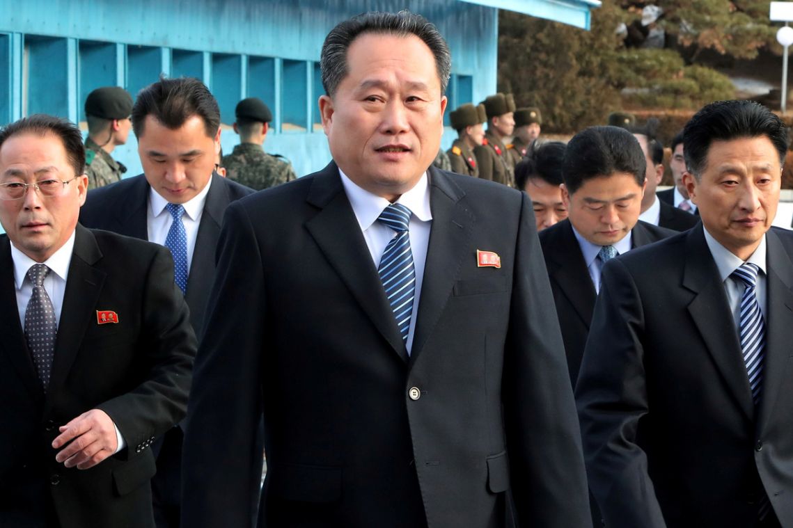 North Korea picks army man who led Korean talks as top envoy
