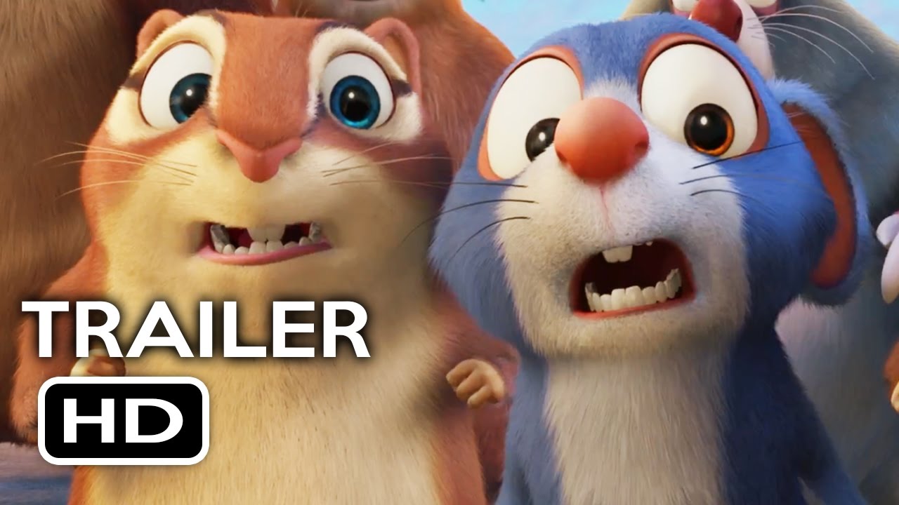 The Nut Job 2: Nutty by Nature Official Trailer #1 (2017) Will Arnett Animated Movie HD