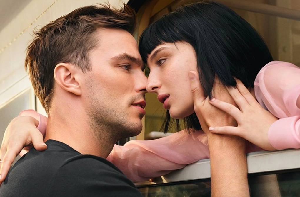 Nicholas Hoult and Alice Pagani are the new faces for Emporio Armani fragrance