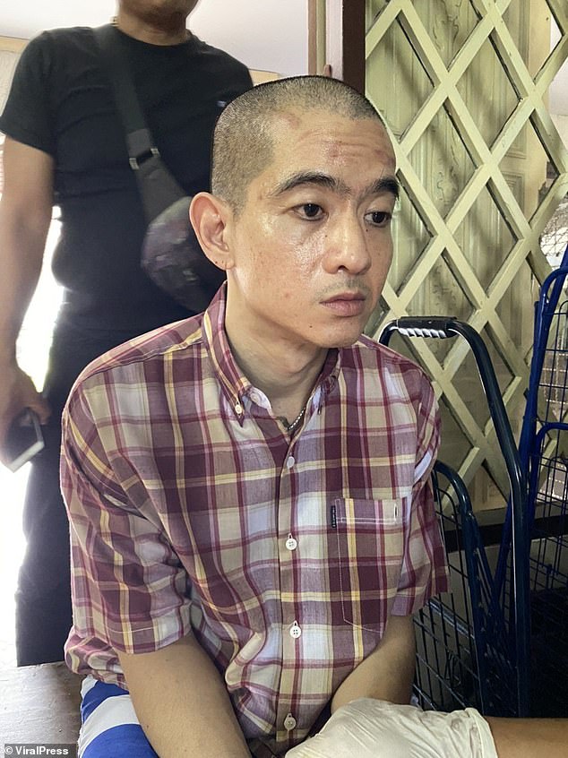 ‘Serial killer’ son of a murderer is arrested after HUNDREDS of bones belonging to young women are found in his pond in Thailand