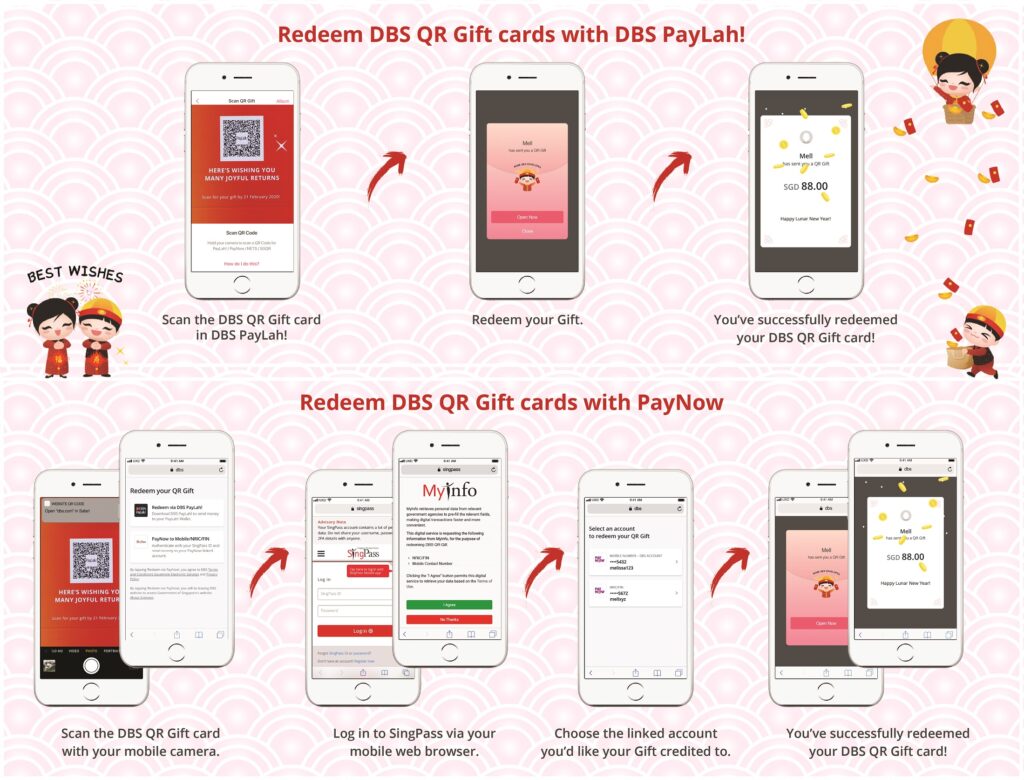 Dbs’ qr ang bao solution now open to all Singaporeans with a paynow account