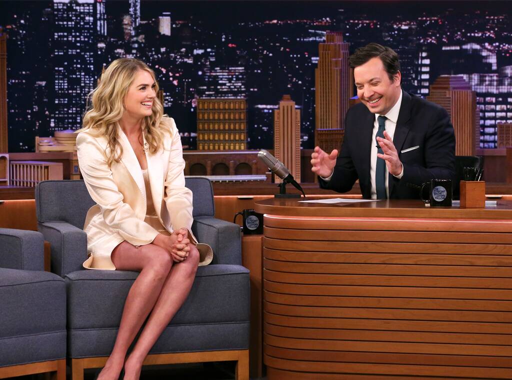 Watch Kate Upton Nearly Injure Jimmy Fallon With Her Impressive Jiu-Jitsu Skills