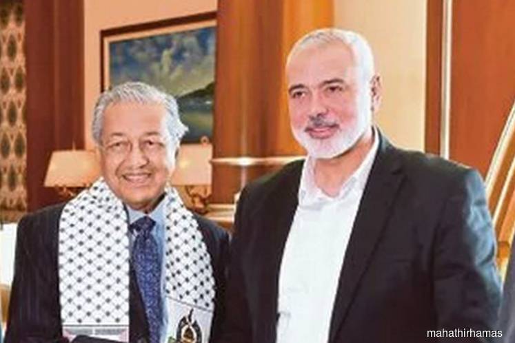 Tun Mahathir receives courtesy call from Hamas leader Ismail Haniyeh