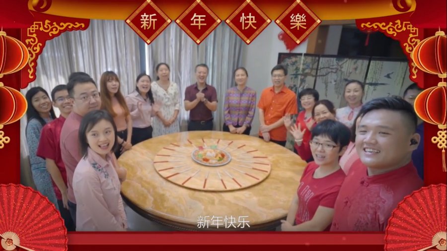 中驻槟总领馆拜年　祝愿马中友谊长存