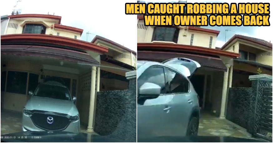House Robber Violently Rams M’sian Man’s Car To Escape After Being Caught Red-Handed