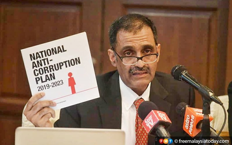Malaysia jumps 10 spots in corruption perception index
