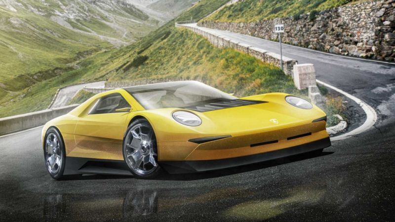 Here are six classic cars redesigned as modern EVs