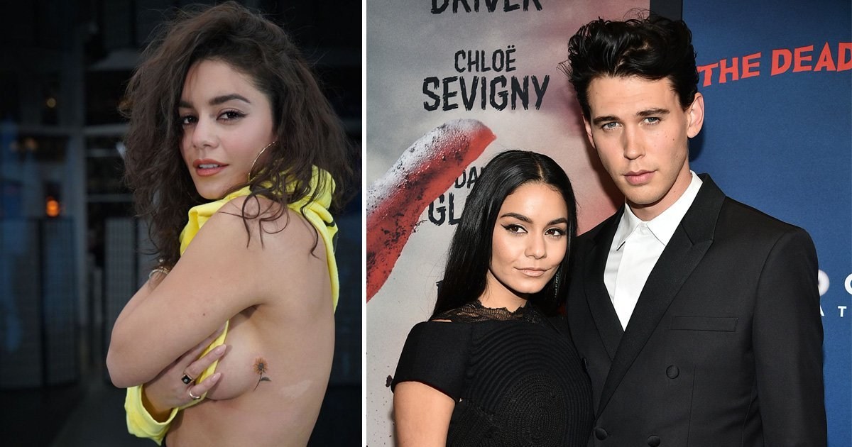 Vanessa Hudgens shows off new sideboob tattoo for ‘Thirsty Thursday’ after split from Austin Butler