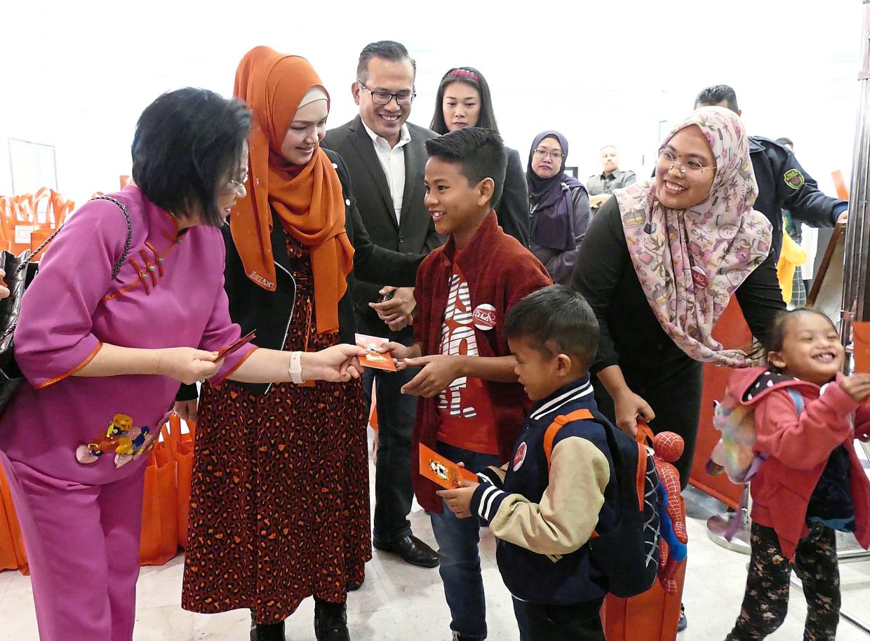 Heart-warming experience for young patients