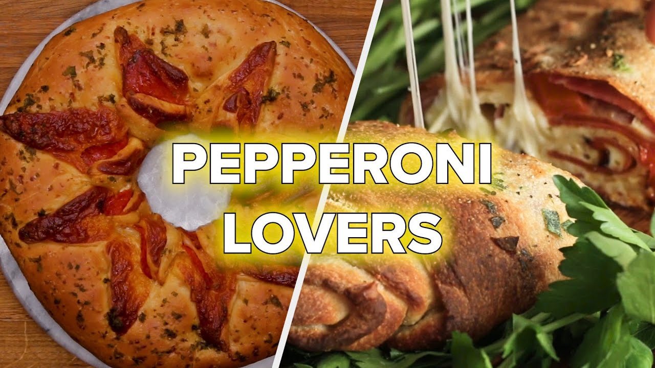 6 Drool-Worthy Recipes For Pepperoni Lovers • Tasty