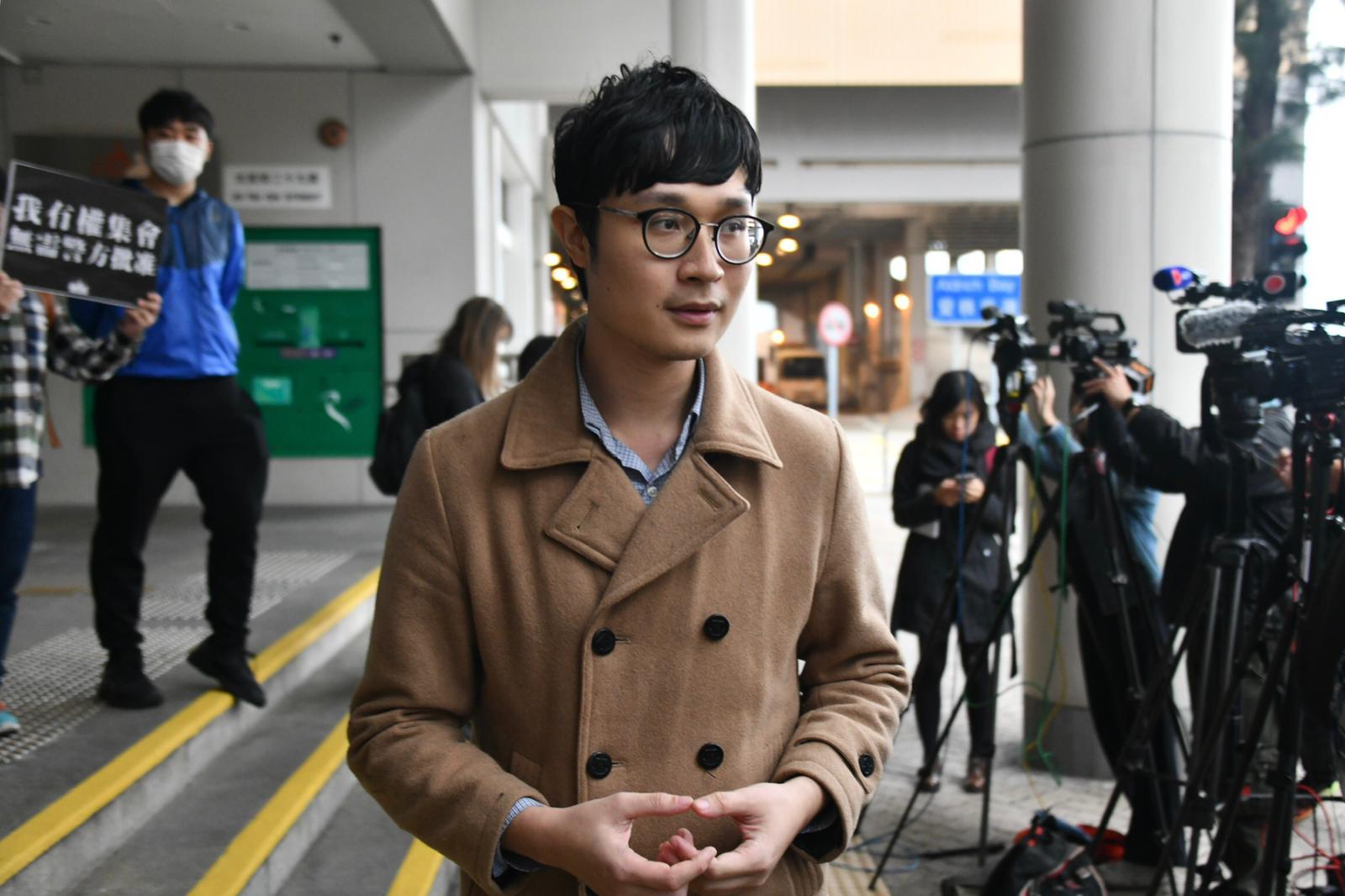 【修例风波】刘颕匡被控煽惑他人参与非法集结等两罪 获准保释