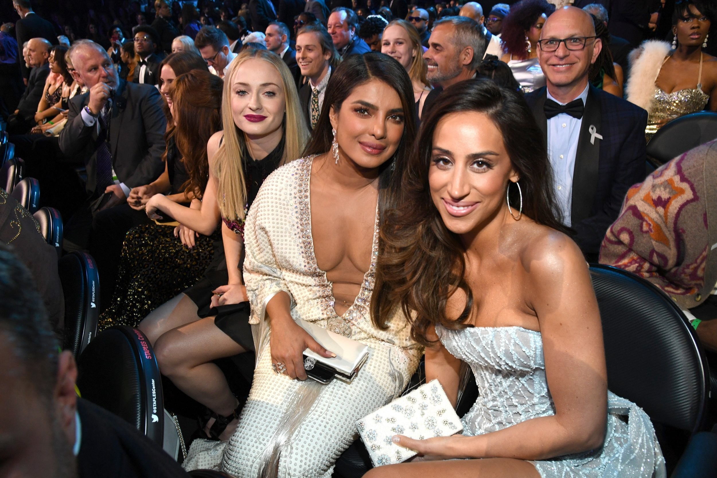 Sophie Turner, Priyanka Chopra and Danielle Jonas back together to support husbands