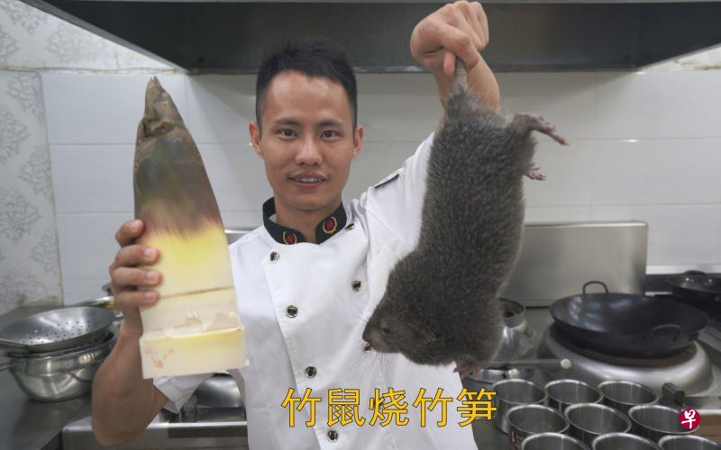 Why are bamboo rats a popular delicacy in China?