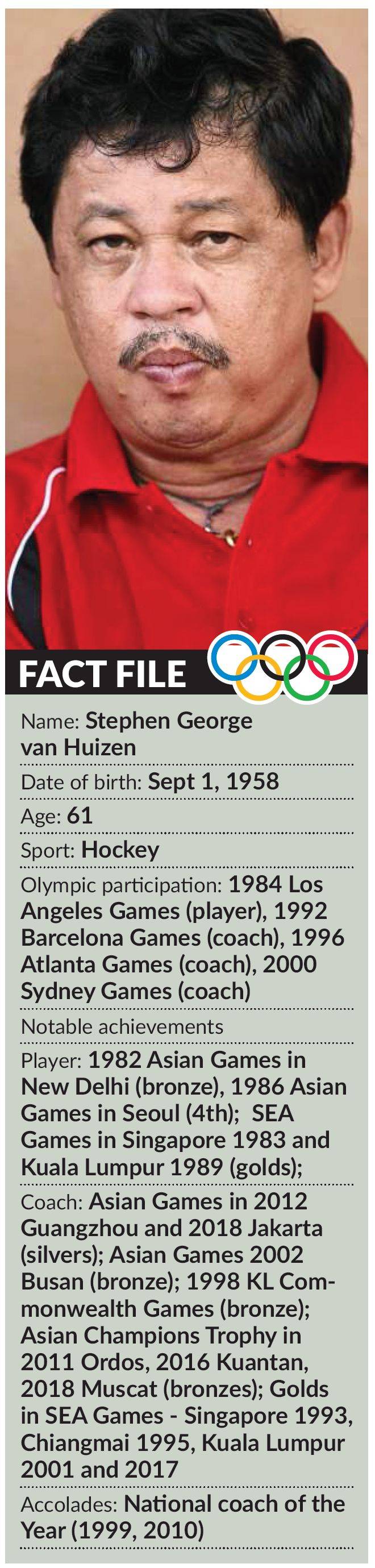 Born to play – and coach – hockey
