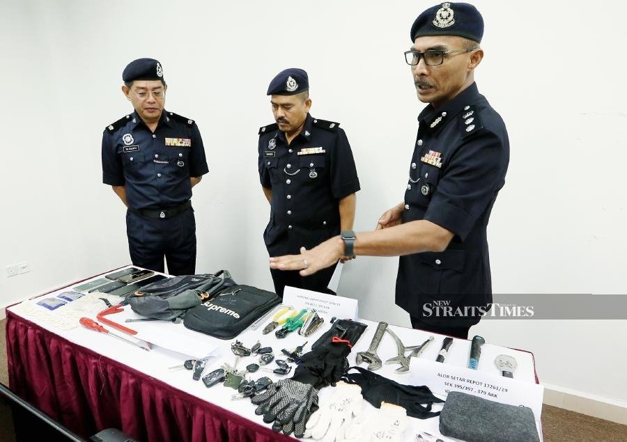 Kedah police end 'Geng Pon Maheran' crime spree